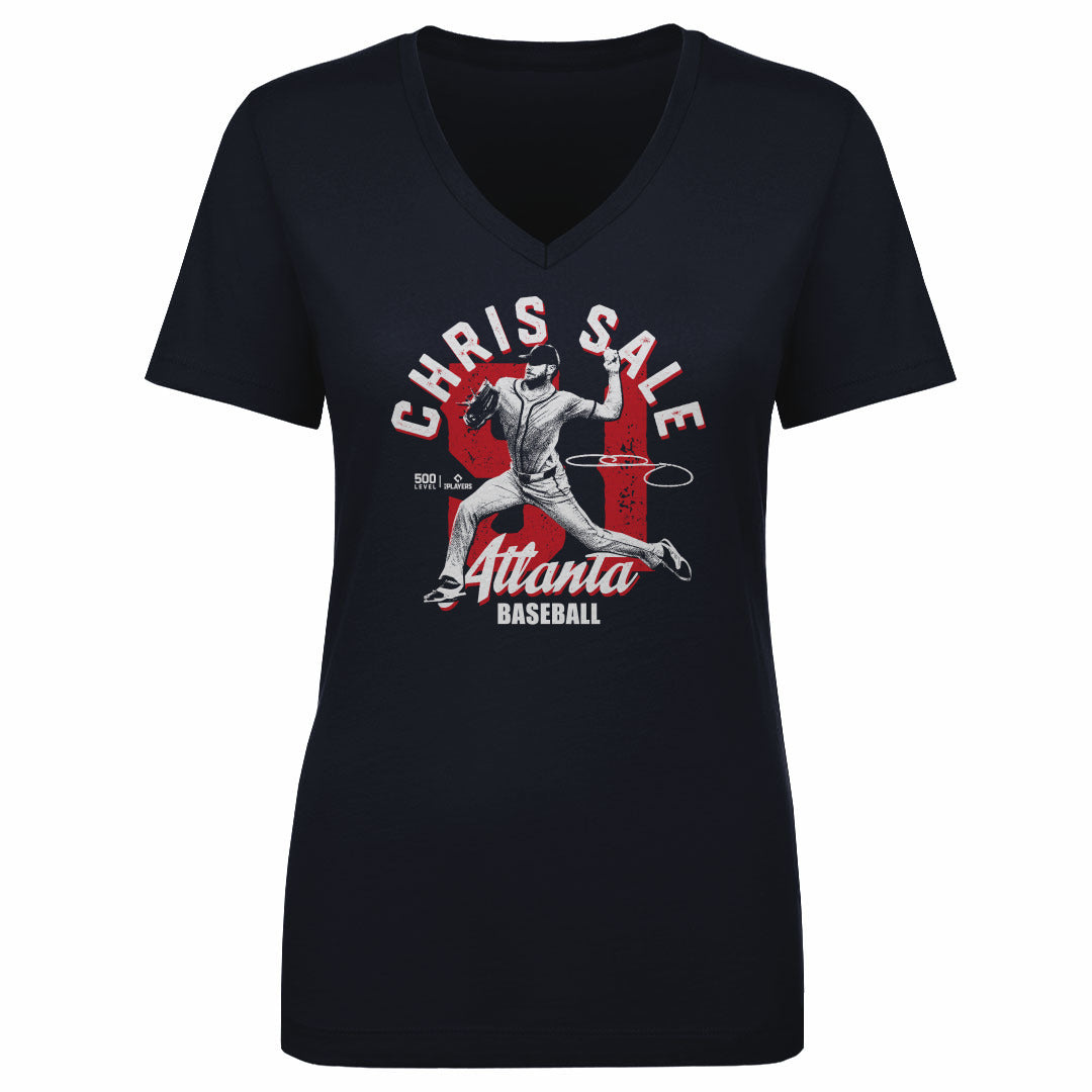 Chris Sale Women's V-Neck T-Shirt | 500 LEVEL
