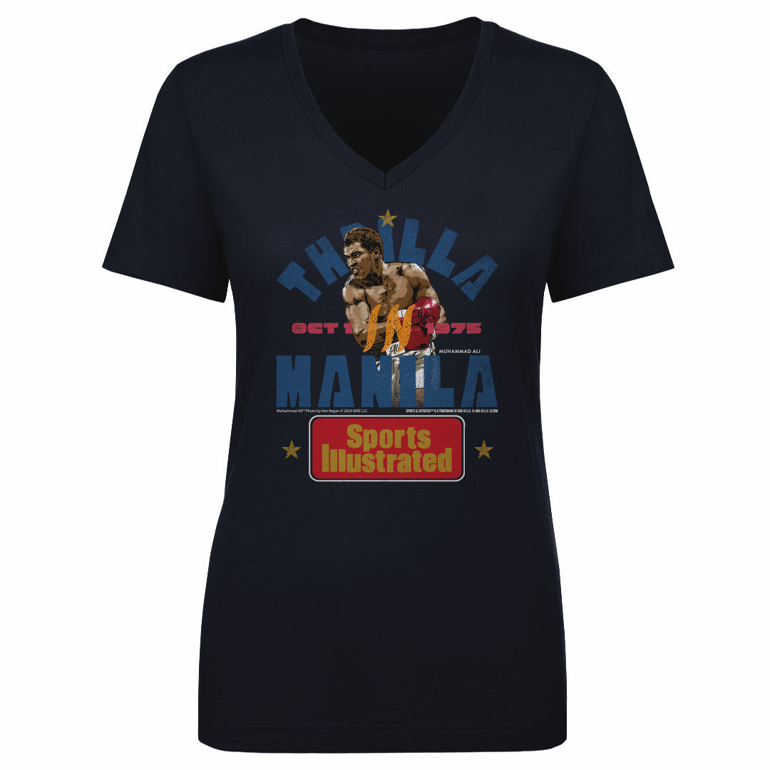 Muhammad Ali Women's V-Neck T-Shirt | 500 LEVEL