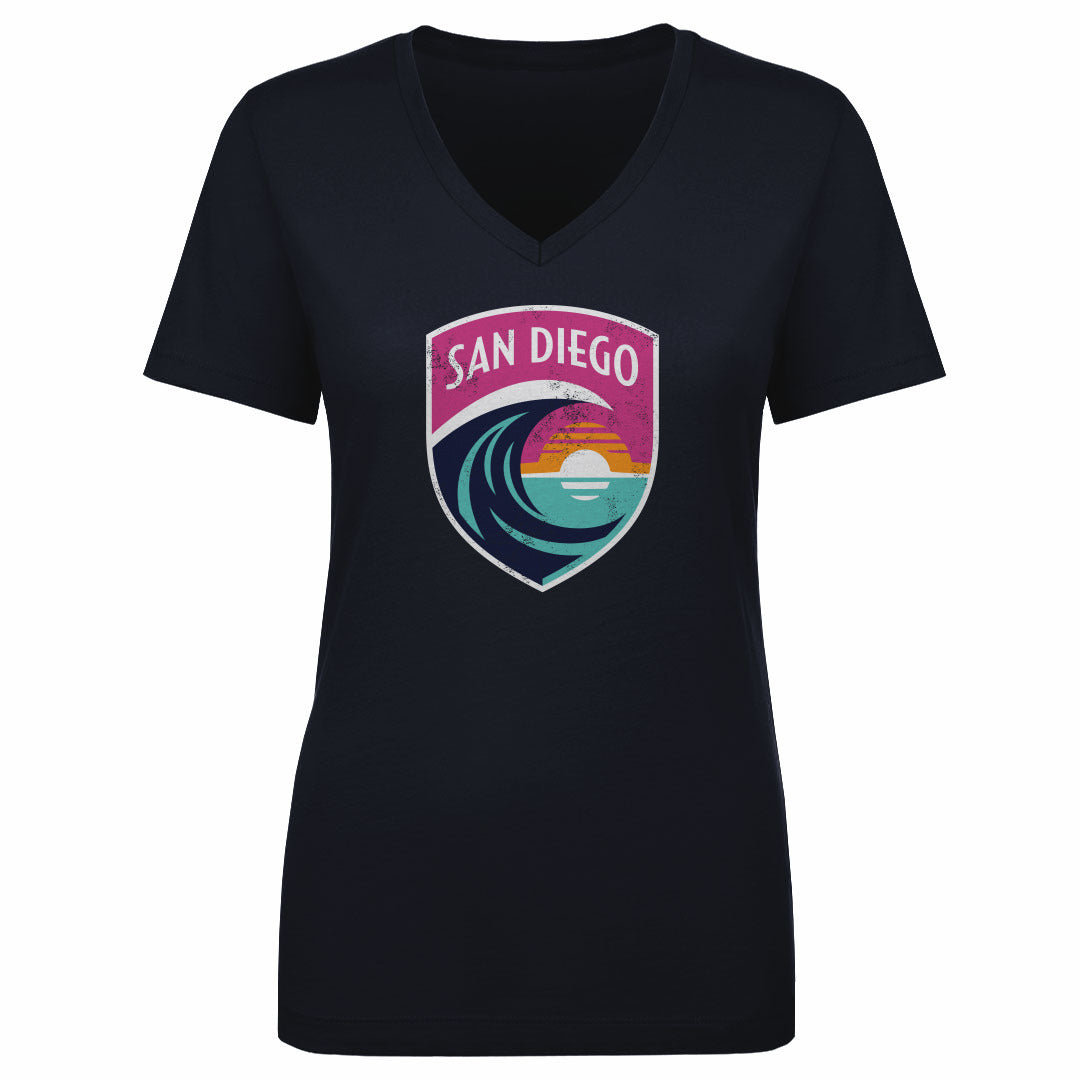 San Diego Wave FC Women's V-Neck T-Shirt | 500 LEVEL