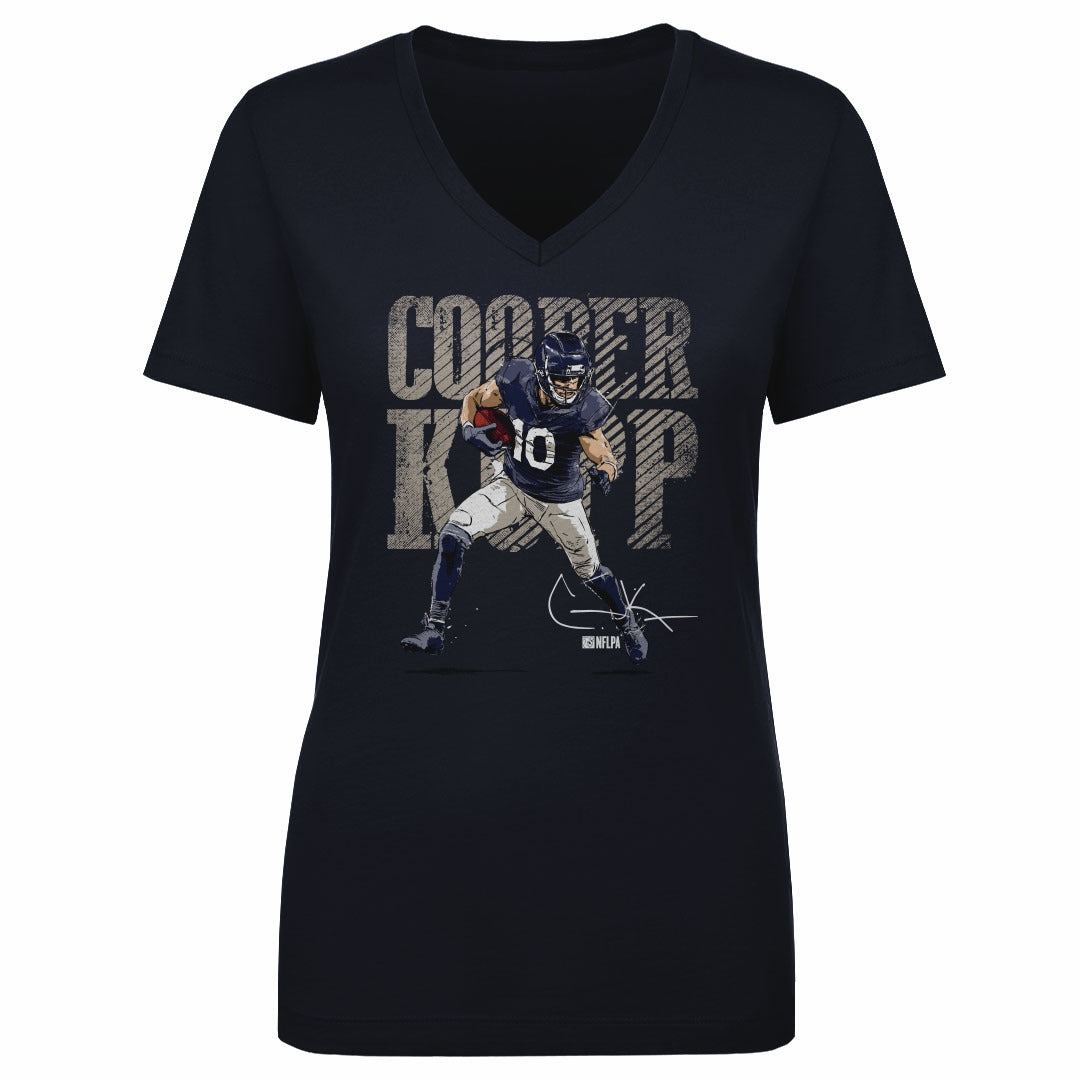 Cooper Kupp Women's V-Neck T-Shirt | 500 LEVEL