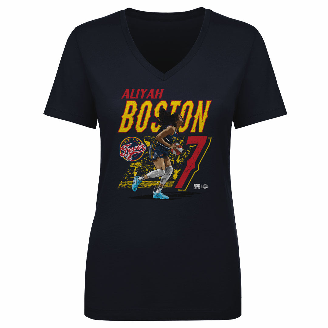 Aliyah Boston Women's V-Neck T-Shirt | 500 LEVEL