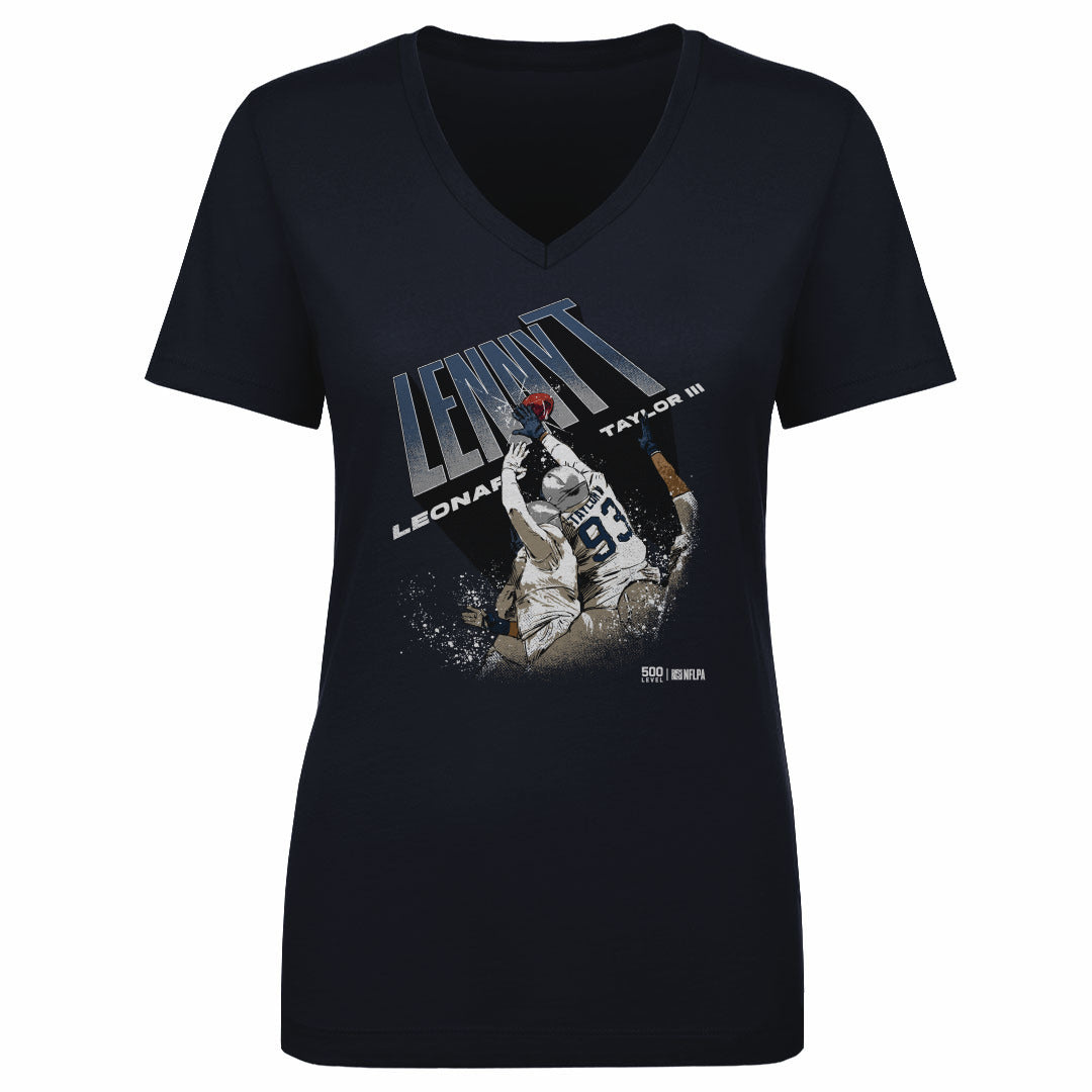Leonard Taylor III Women's V-Neck T-Shirt | 500 LEVEL