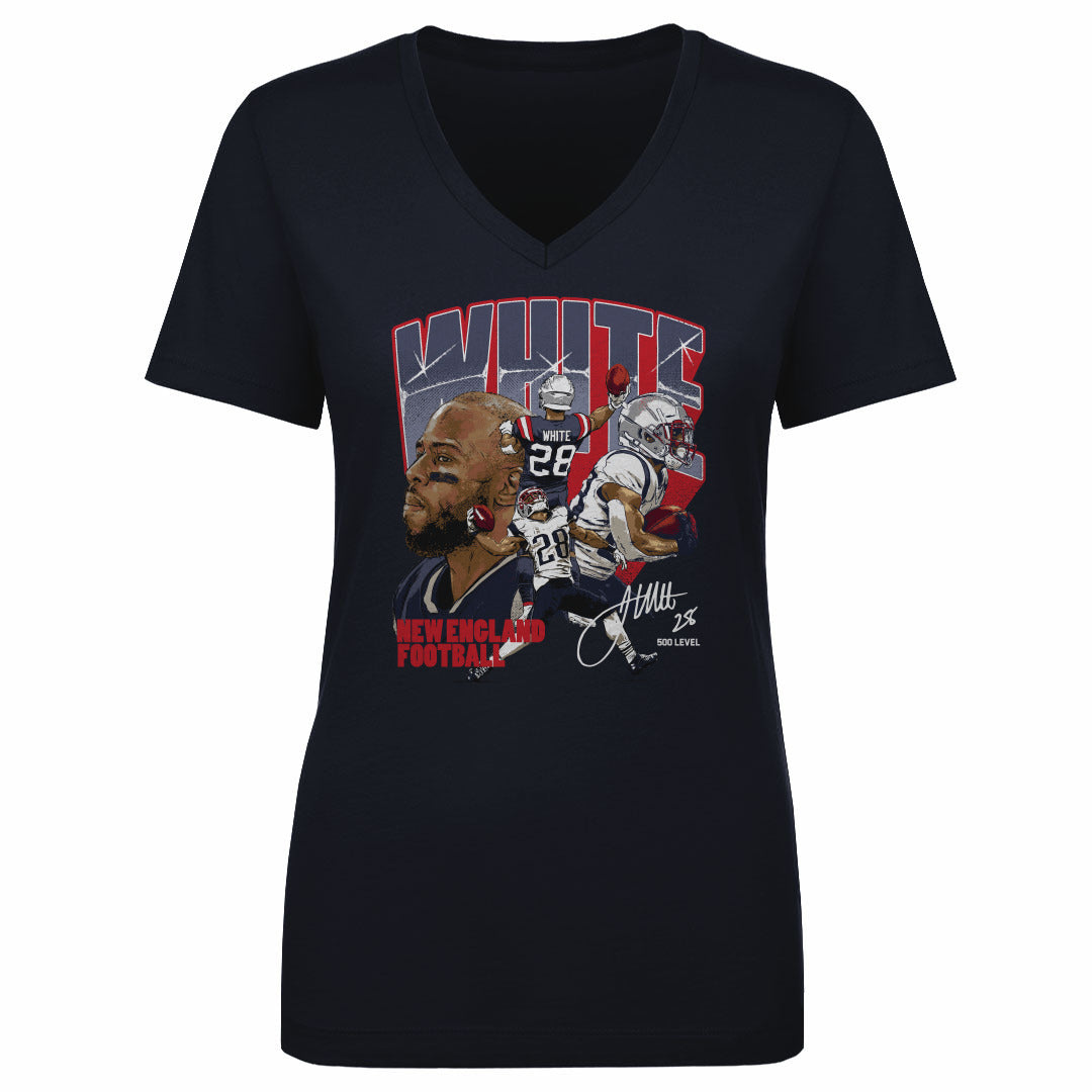 James White Women's V-Neck T-Shirt | 500 LEVEL