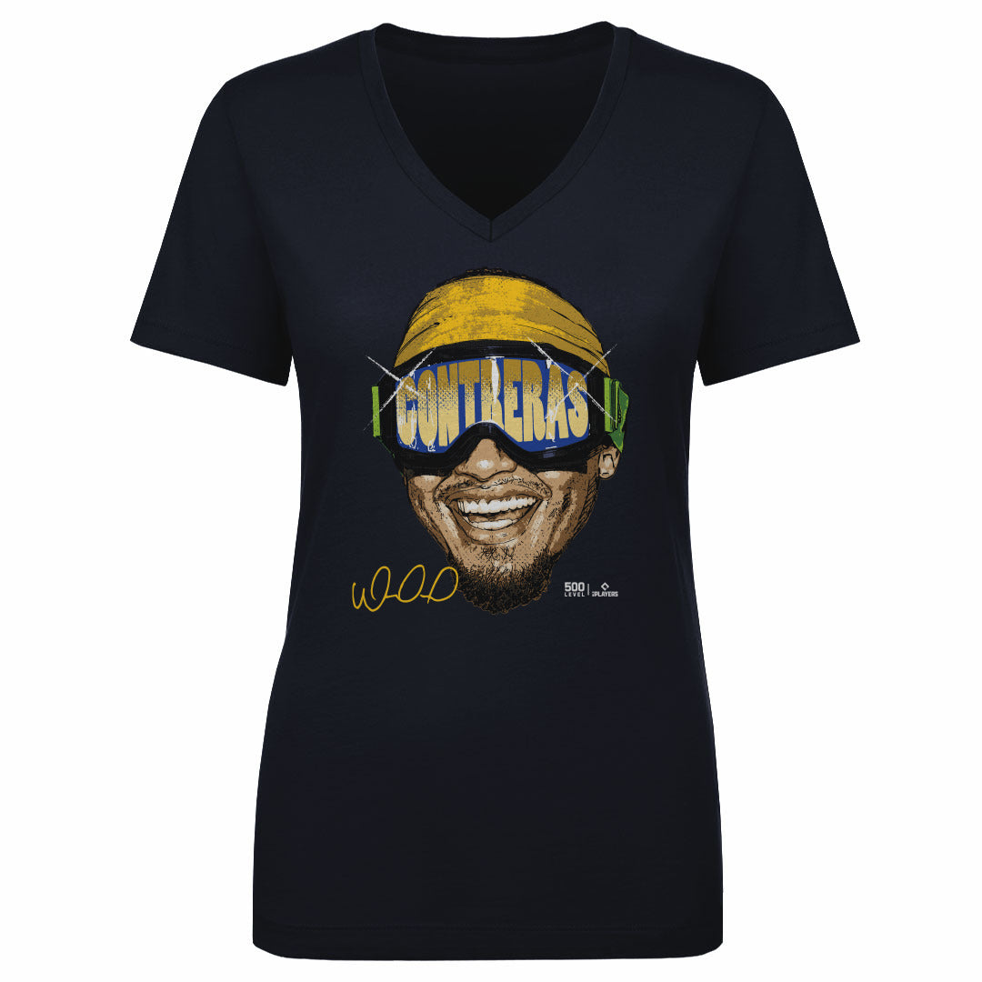 William Contreras Women's V-Neck T-Shirt | 500 LEVEL