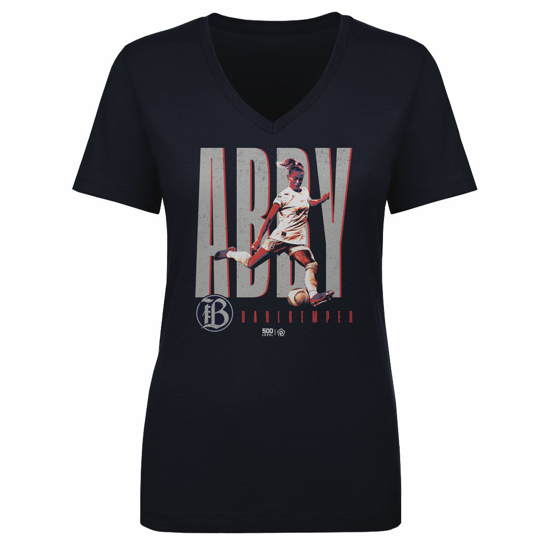 Abby Dahlkemper Women's V-Neck T-Shirt | 500 LEVEL