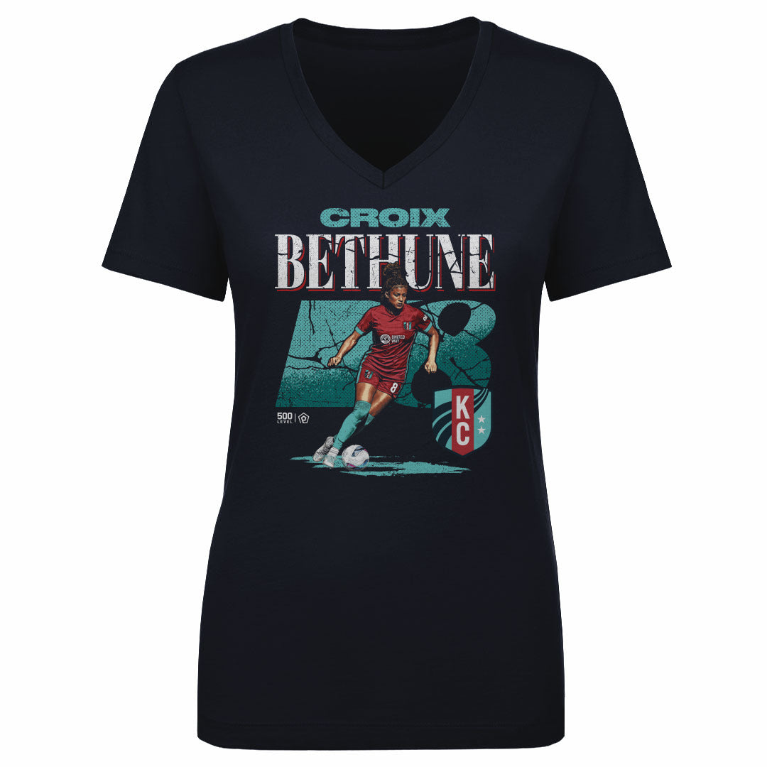 Croix Bethune Women's V-Neck T-Shirt | 500 LEVEL