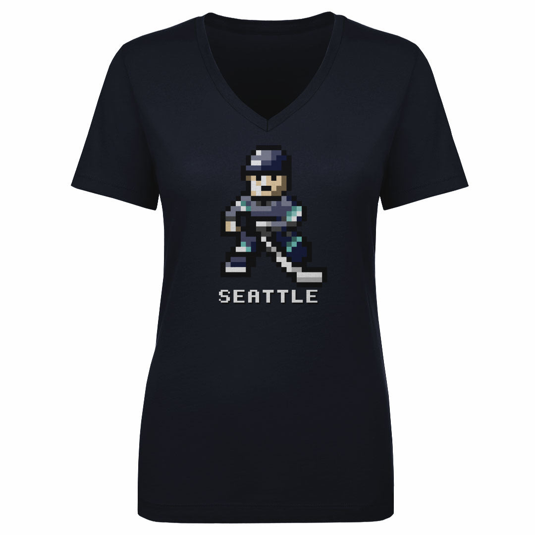 Seattle Hockey Women's V-Neck T-Shirt | 500 LEVEL