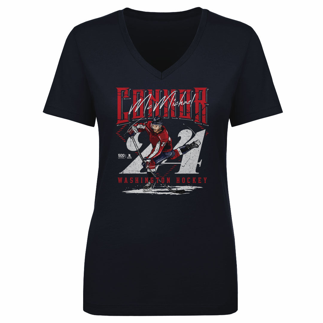Connor McMichael Women's V-Neck T-Shirt | 500 LEVEL