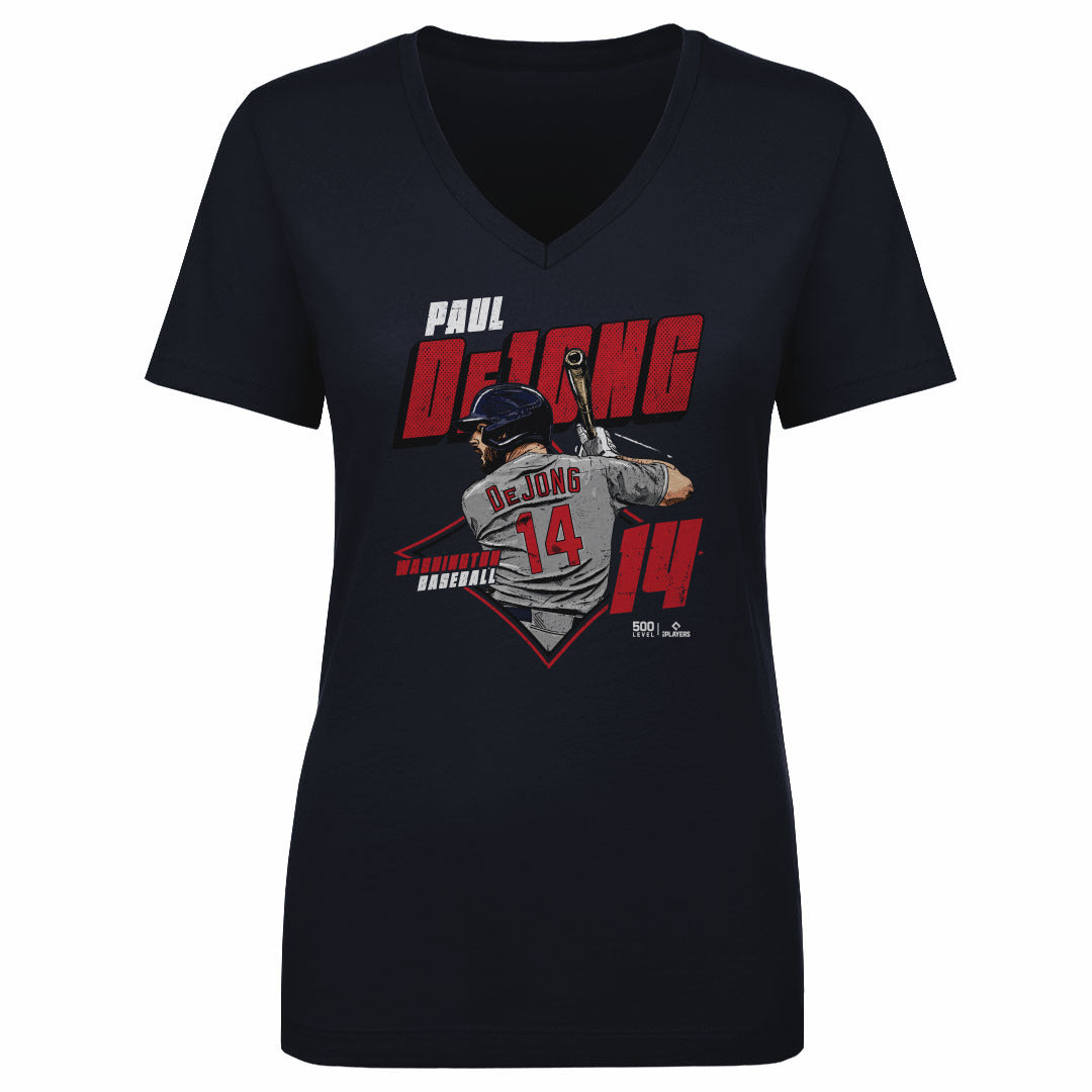 Paul DeJong Women's V-Neck T-Shirt | 500 LEVEL