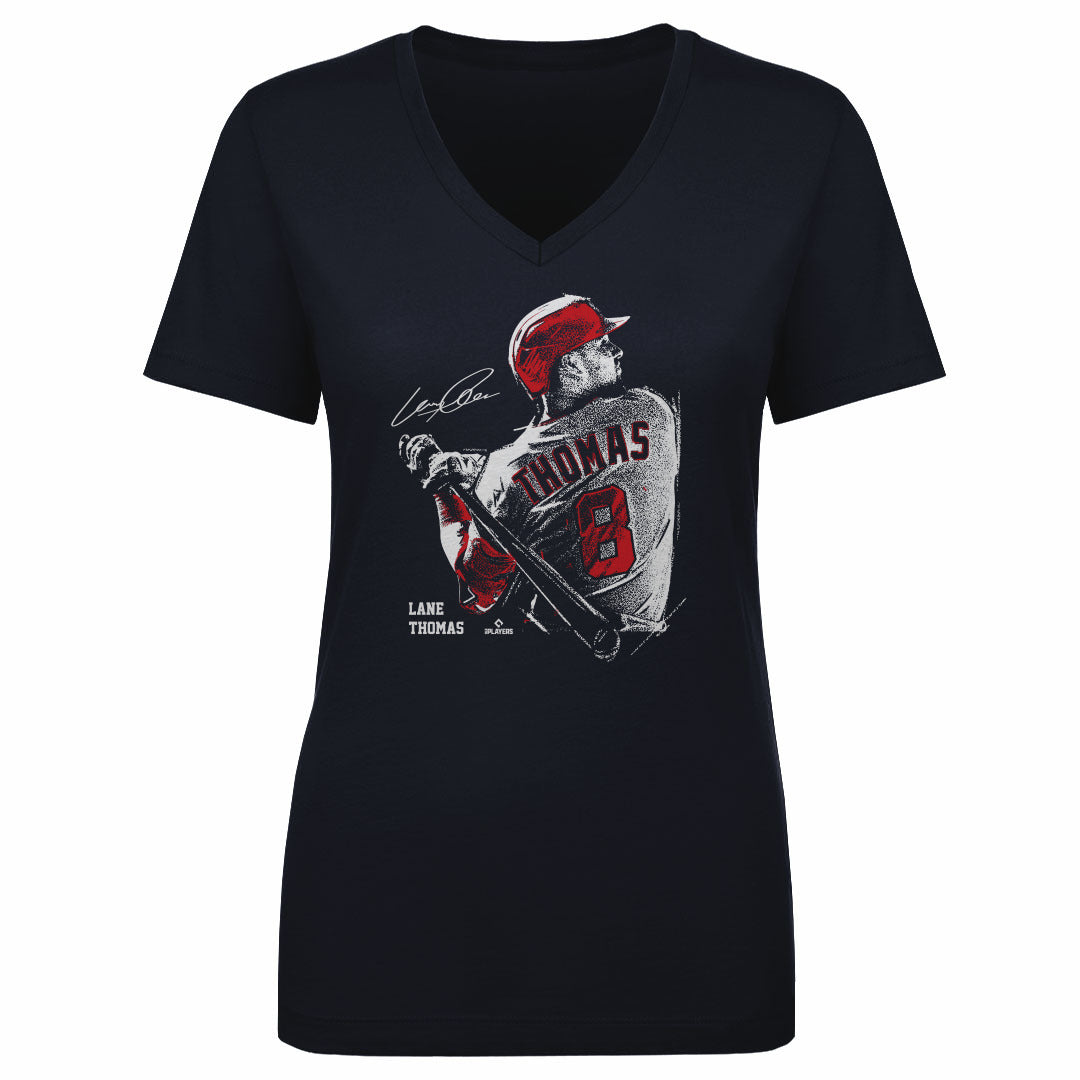 Lane Thomas Women's V-Neck T-Shirt | 500 LEVEL