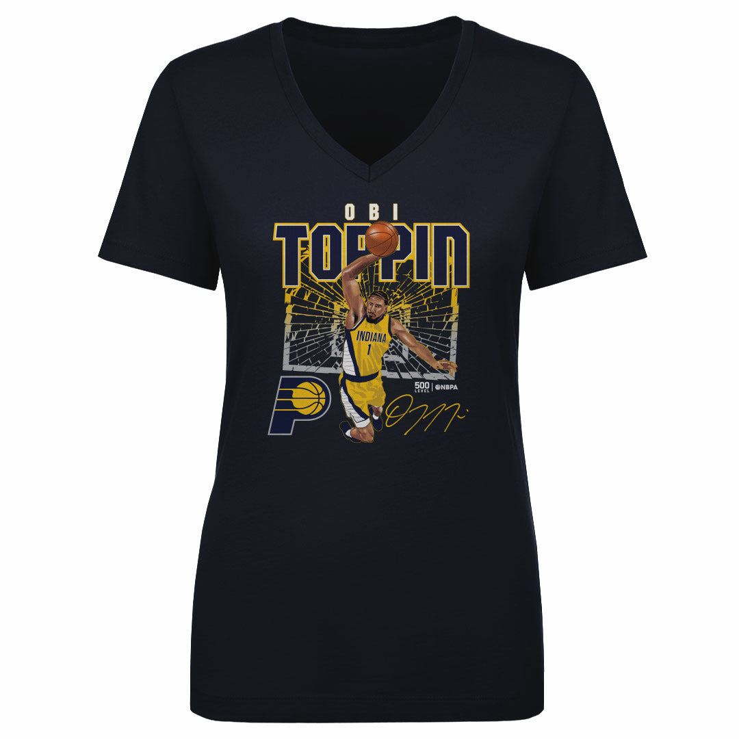 Obi Toppin Women's V-Neck T-Shirt | 500 LEVEL