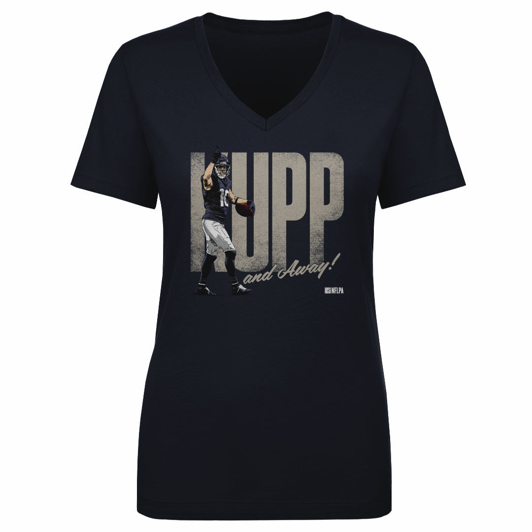 Cooper Kupp Women's V-Neck T-Shirt | 500 LEVEL