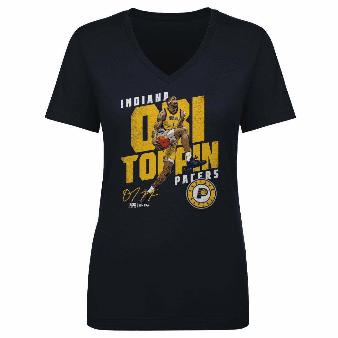Obi Toppin Women's V-Neck T-Shirt | 500 LEVEL