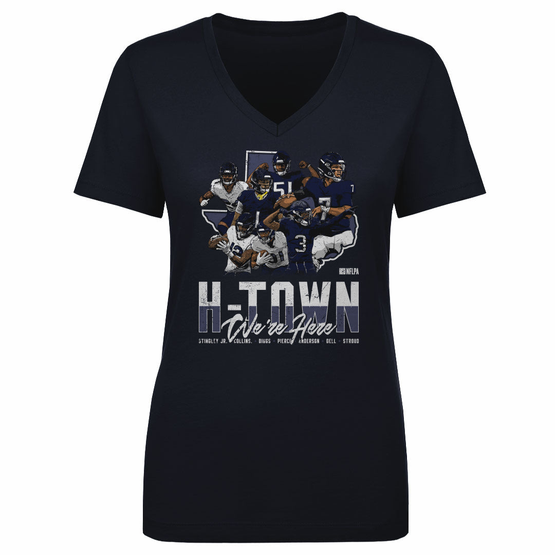 C.J. Stroud Women's V-Neck T-Shirt | 500 LEVEL