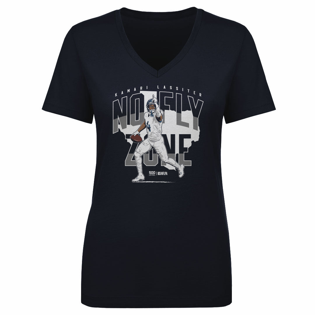 Kamari Lassiter Women's V-Neck T-Shirt | 500 LEVEL