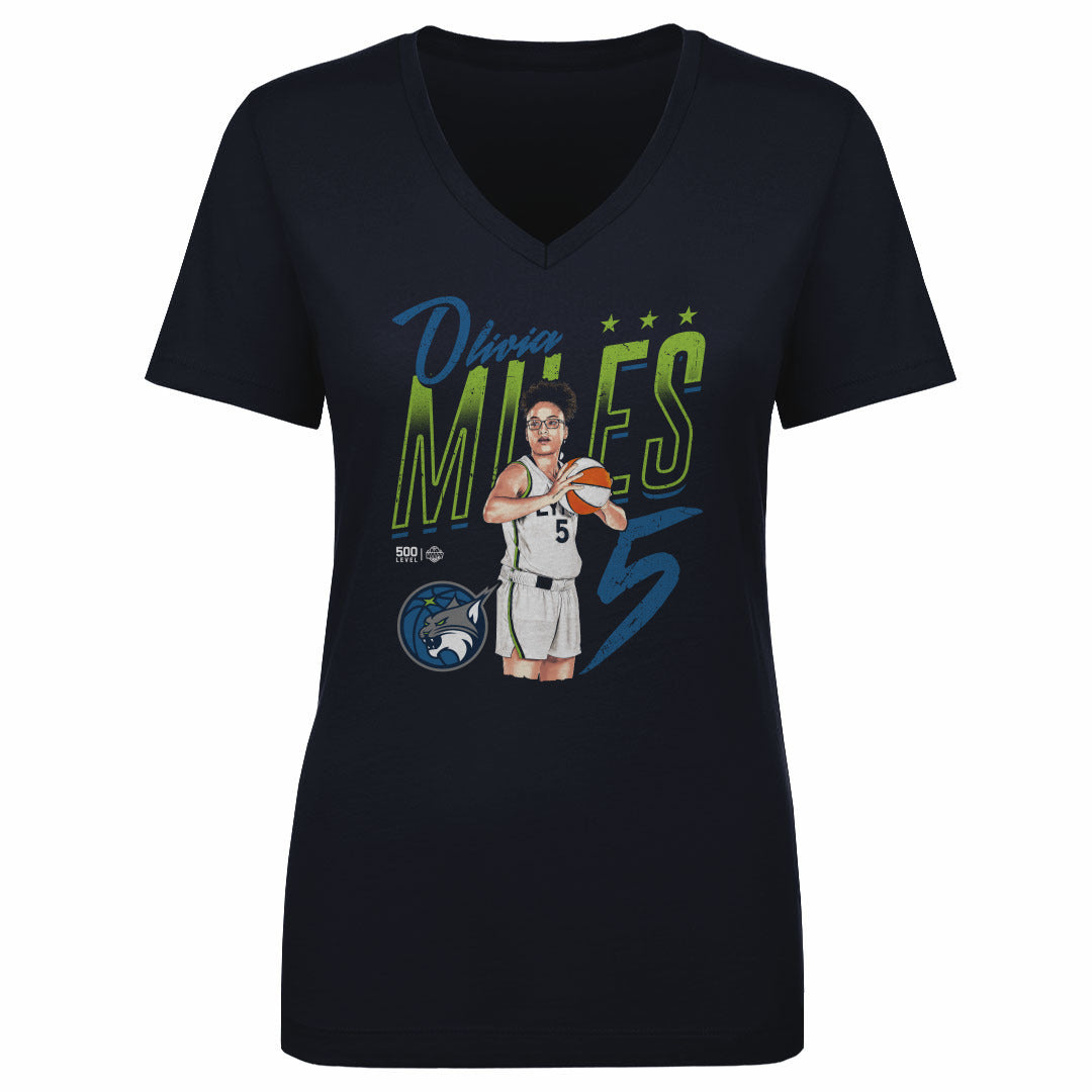 Olivia Miles Women's V-Neck T-Shirt | 500 LEVEL