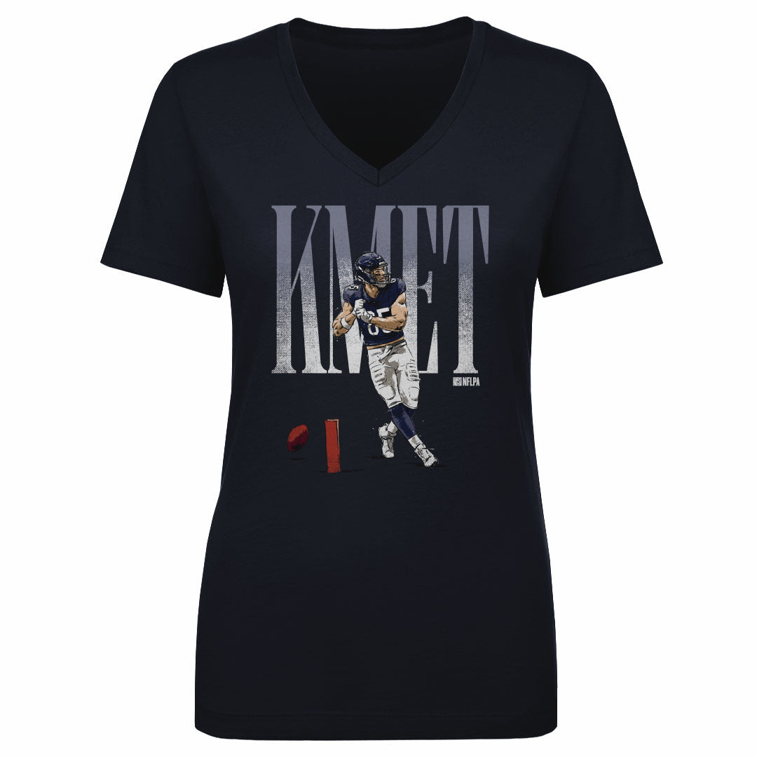 Cole Kmet Women's V-Neck T-Shirt | 500 LEVEL