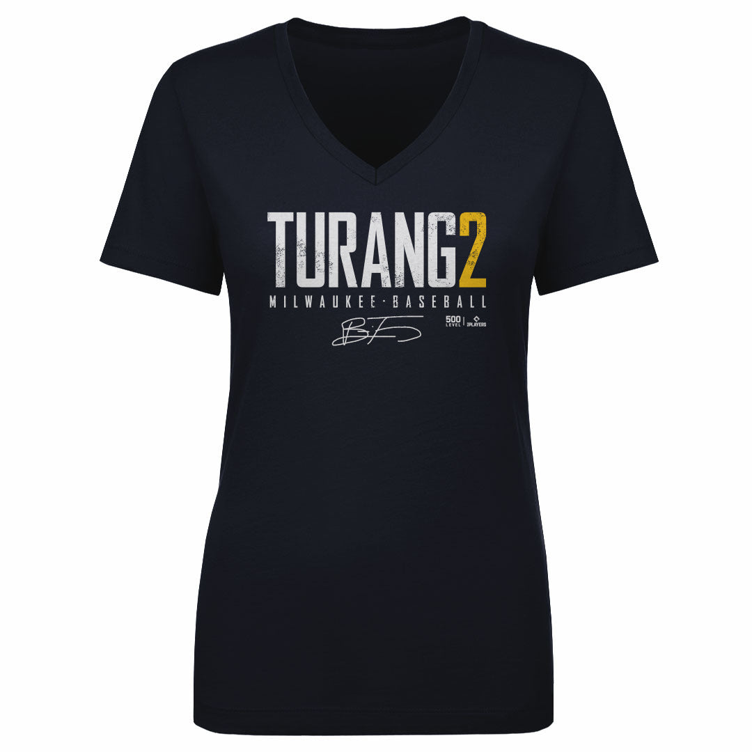 Brice Turang Women's V-Neck T-Shirt | 500 LEVEL
