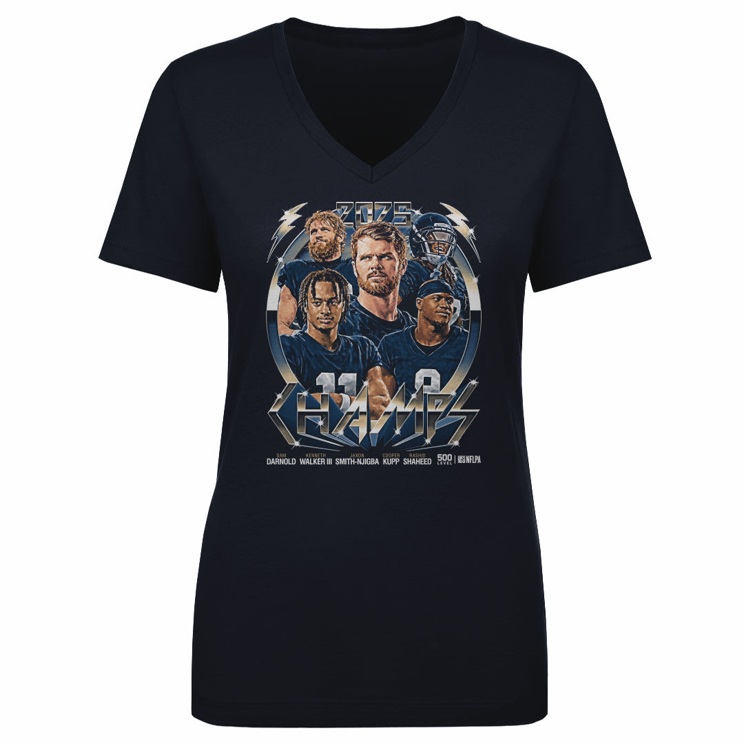 Seattle Football Women's V-Neck T-Shirt | 500 LEVEL