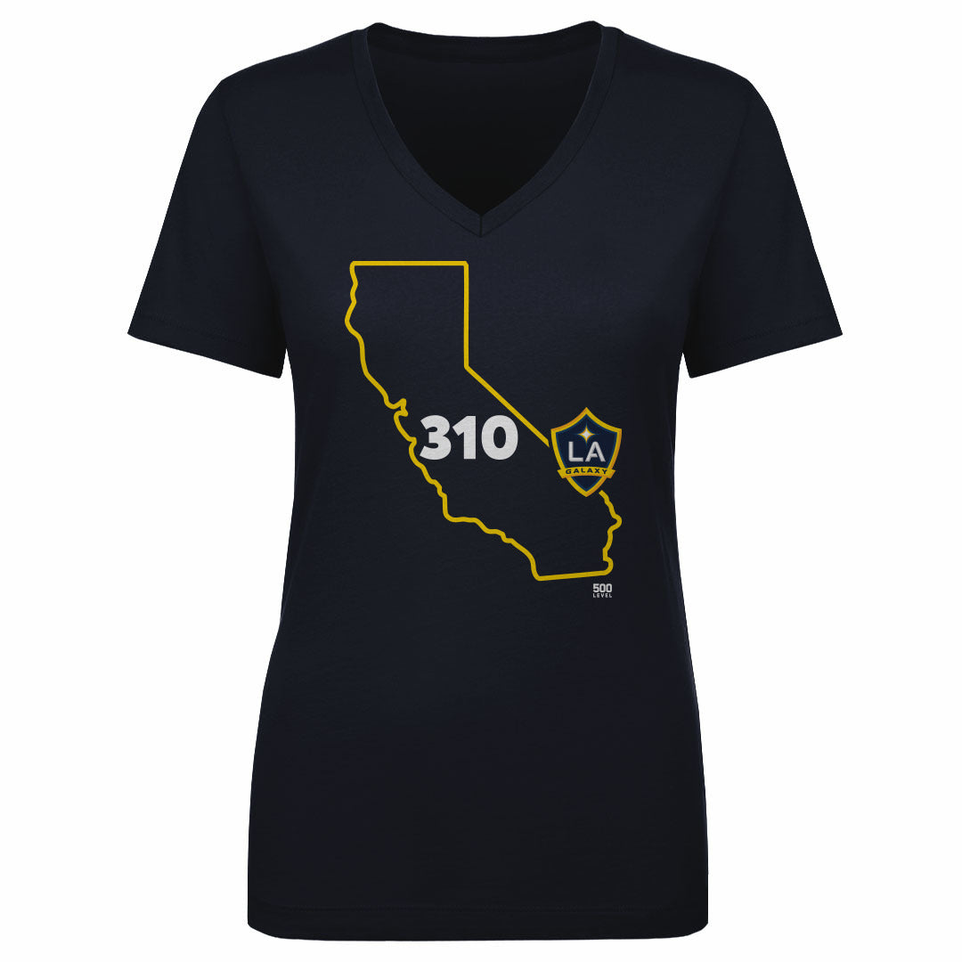 LA Galaxy Women's V-Neck T-Shirt | 500 LEVEL