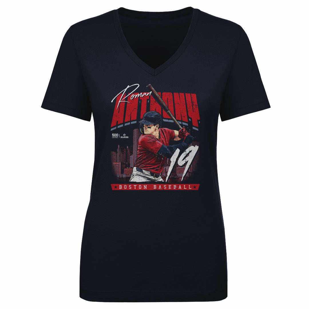Roman Anthony Women's V-Neck T-Shirt | 500 LEVEL