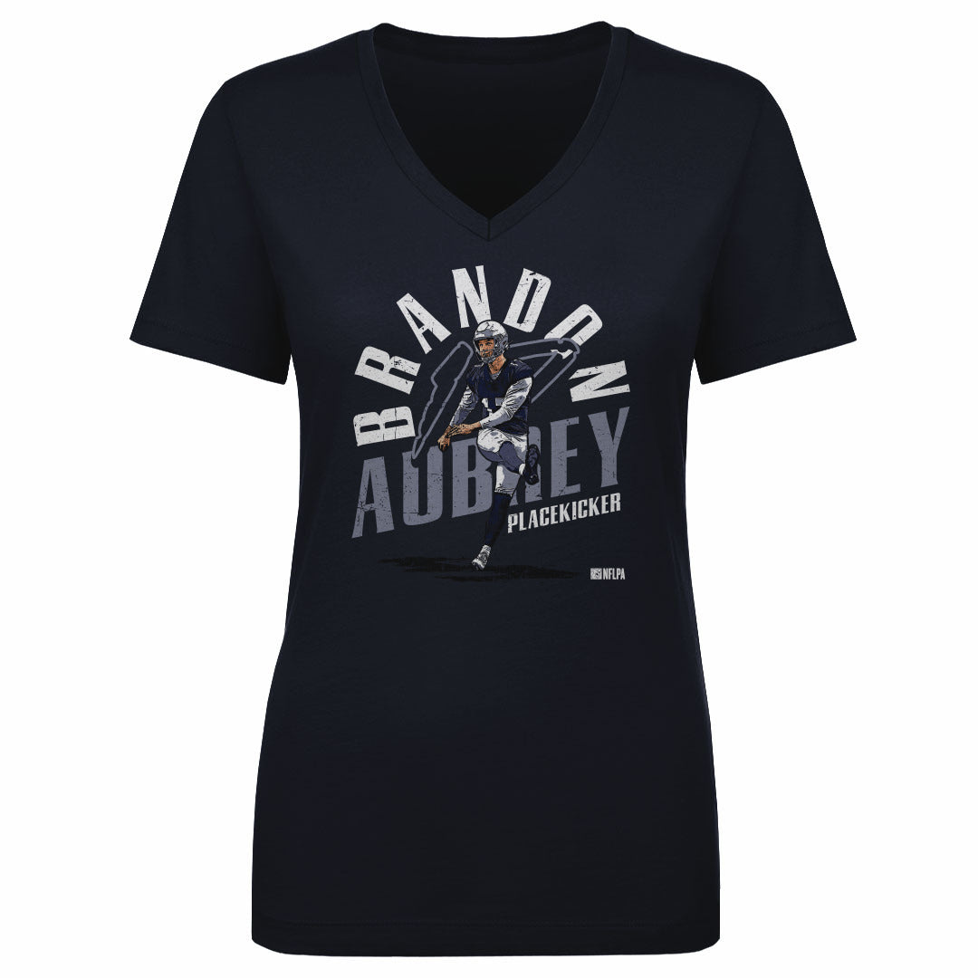 Brandon Aubrey Women's V-Neck T-Shirt | 500 LEVEL