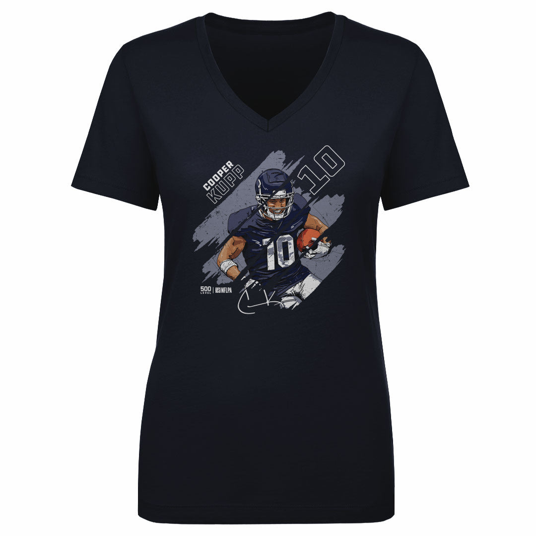 Cooper Kupp Women's V-Neck T-Shirt | 500 LEVEL