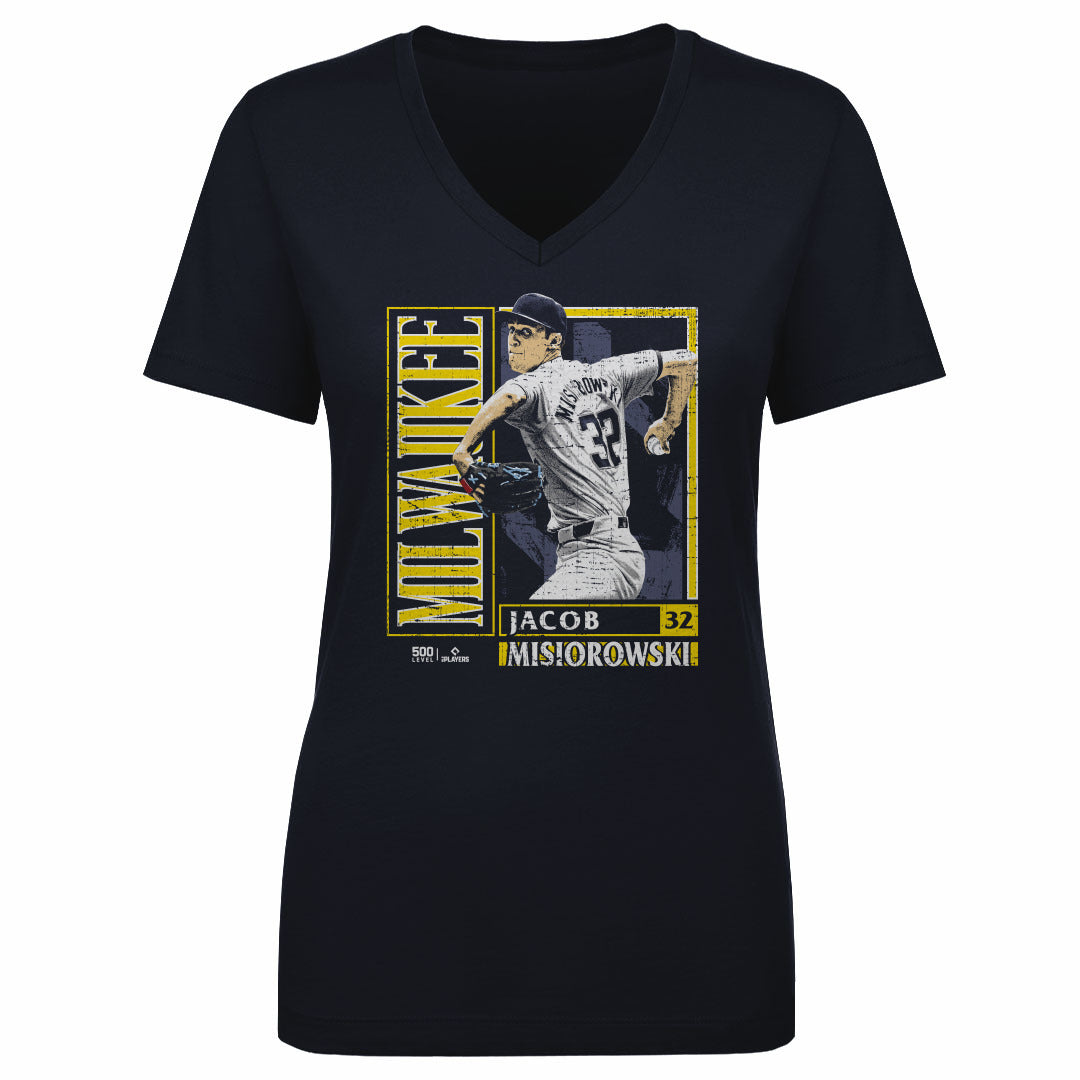 Jacob Misiorowski Women's V-Neck T-Shirt | 500 LEVEL