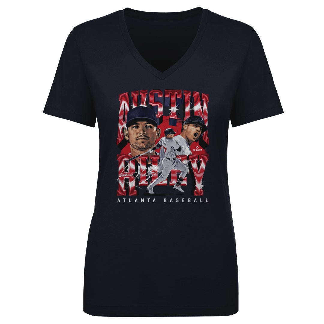 Austin Riley Women's V-Neck T-Shirt | 500 LEVEL