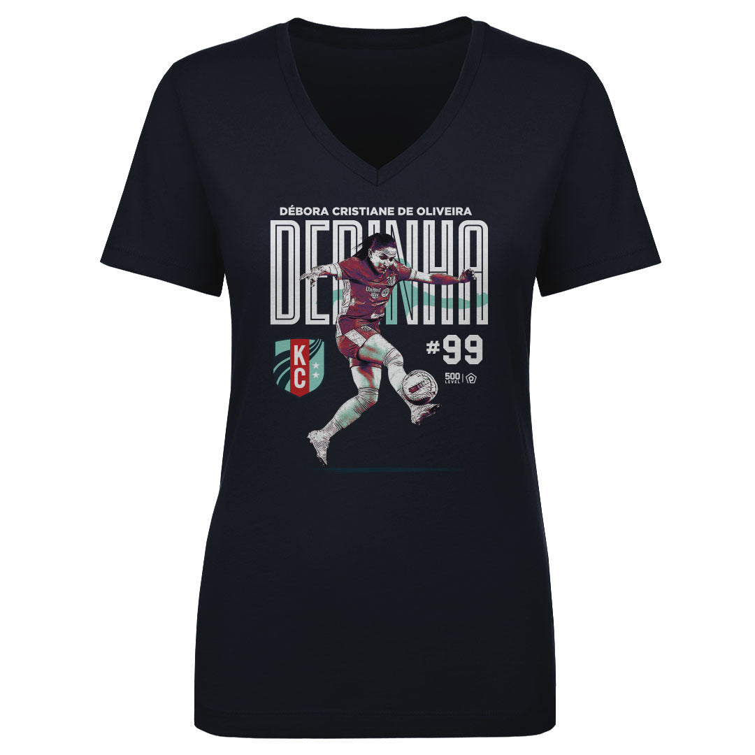 Debinha Women's V-Neck T-Shirt | 500 LEVEL