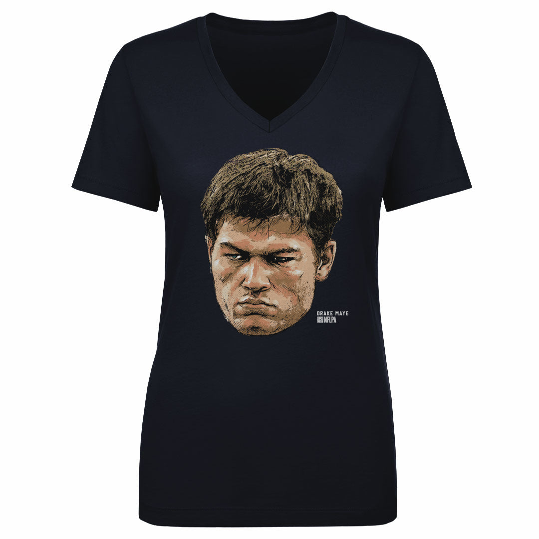 Drake Maye Women's V-Neck T-Shirt | 500 LEVEL