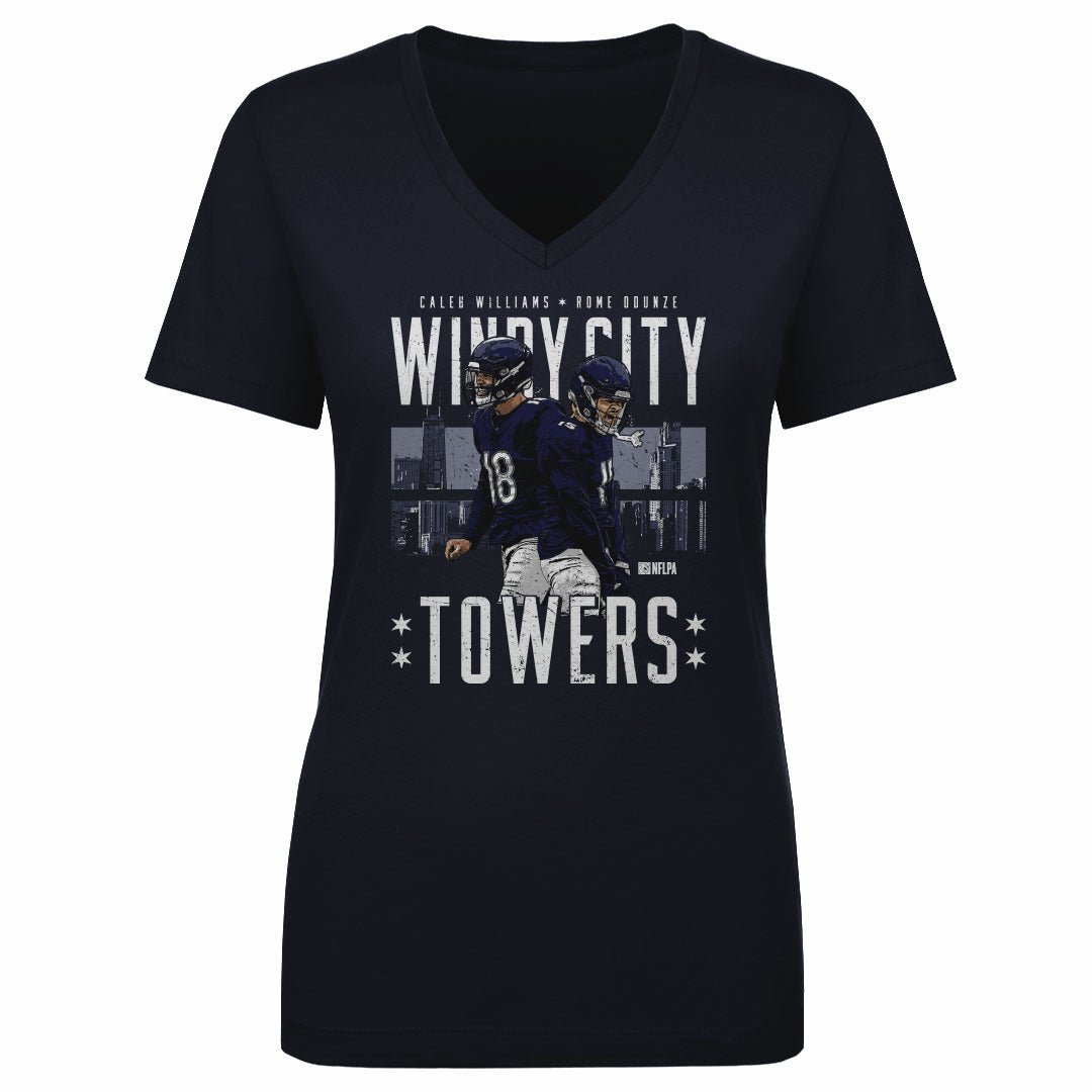 Caleb Williams Women's V-Neck T-Shirt | 500 LEVEL