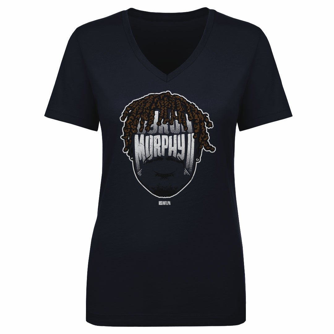 Byron Murphy II Women's V-Neck T-Shirt | 500 LEVEL