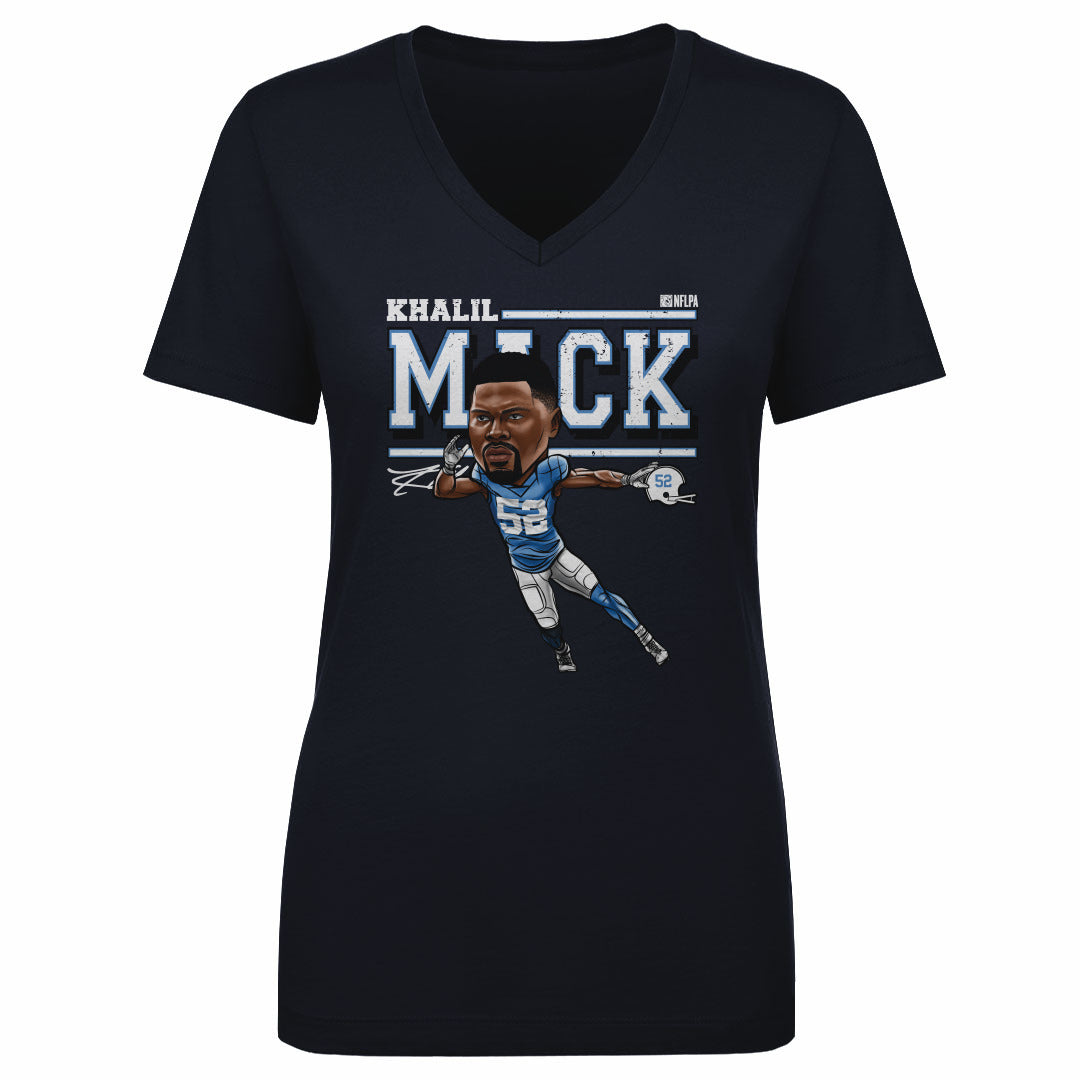 Khalil Mack Women's V-Neck T-Shirt | 500 LEVEL