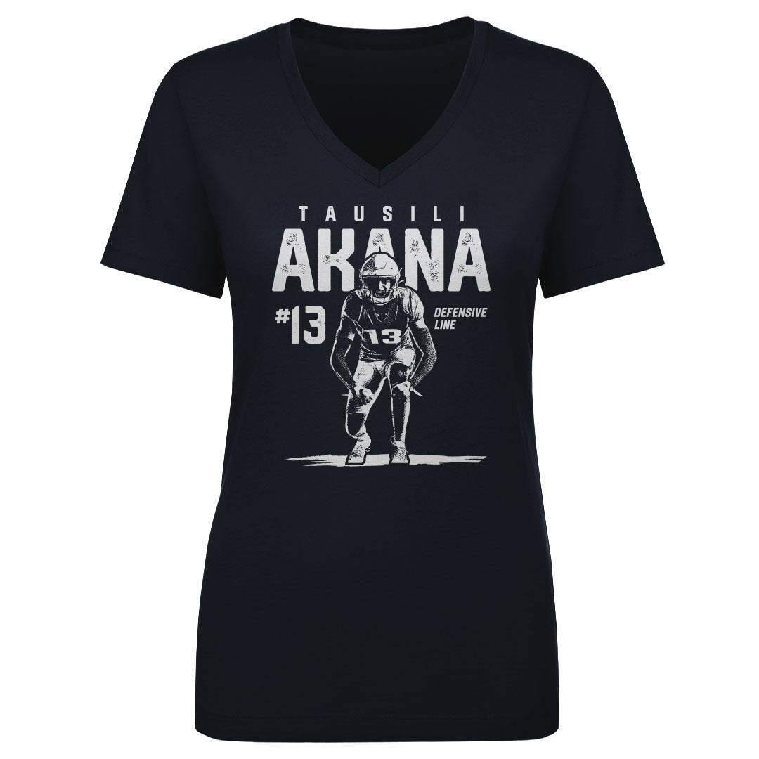 Tausili Akana Women's V-Neck T-Shirt | 500 LEVEL