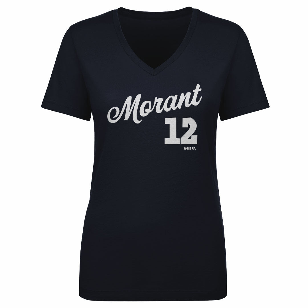 Ja Morant Women's V-Neck T-Shirt | 500 LEVEL