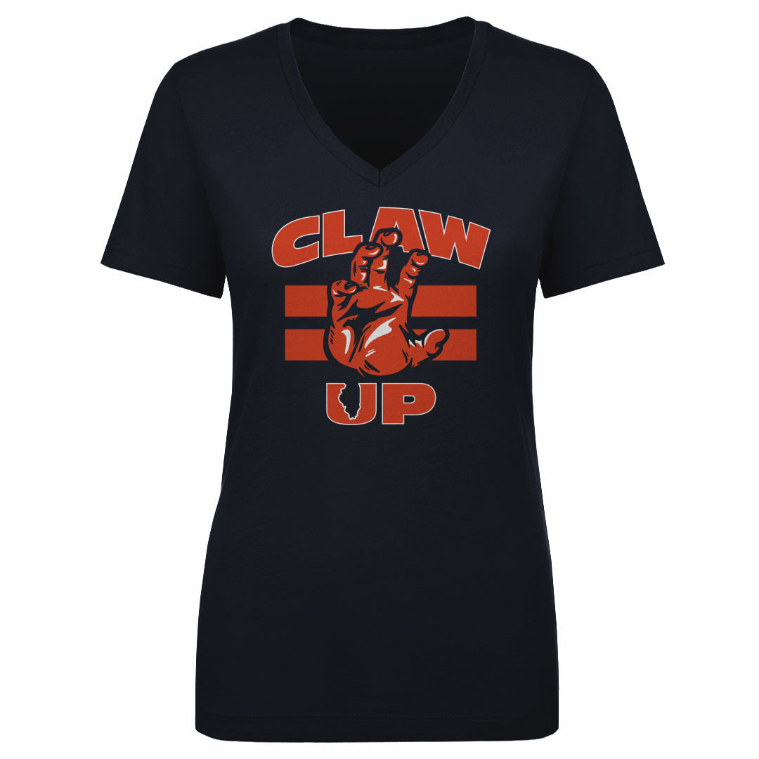 Chicago Football Women's V-Neck T-Shirt | 500 LEVEL