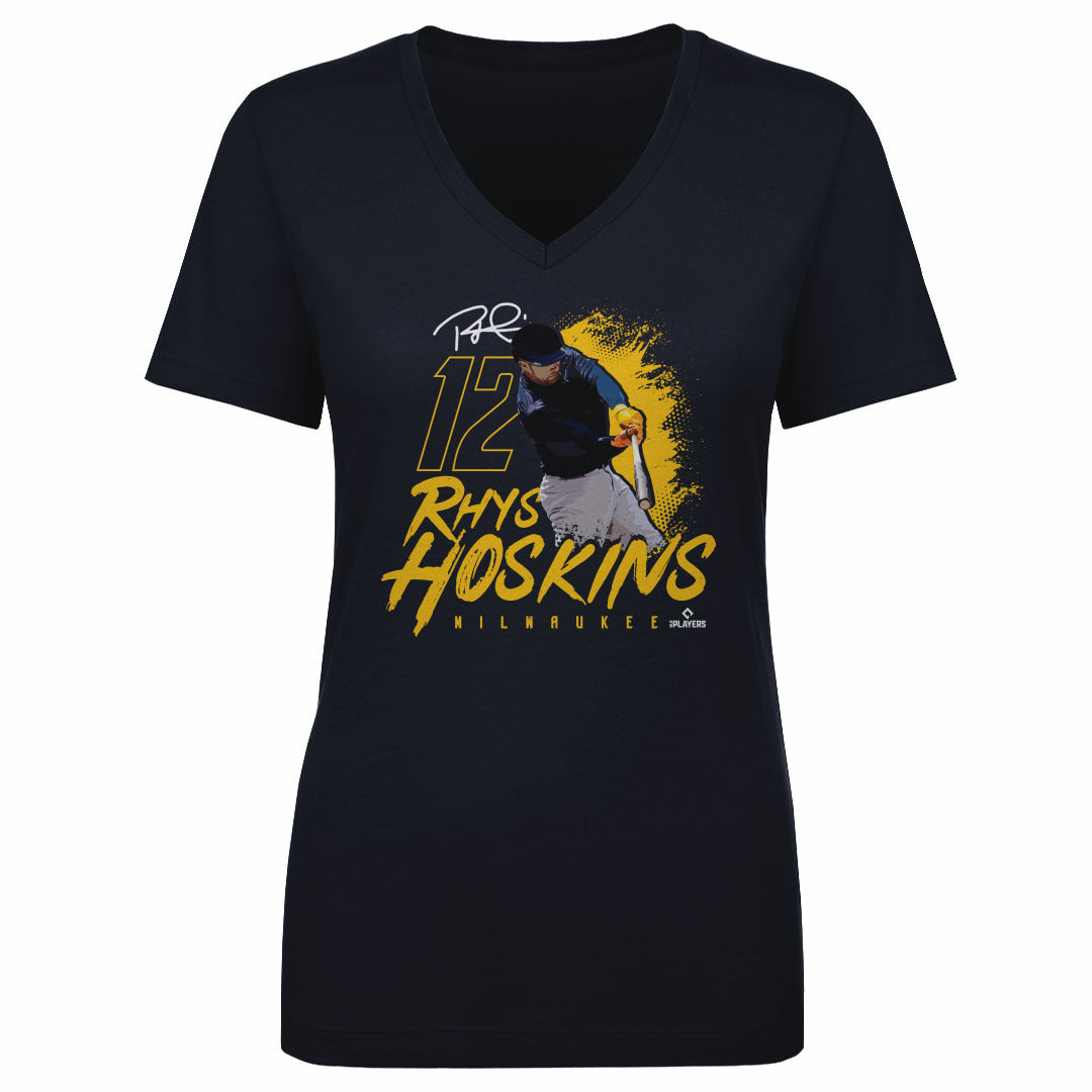 Rhys Hoskins Women's V-Neck T-Shirt | 500 LEVEL