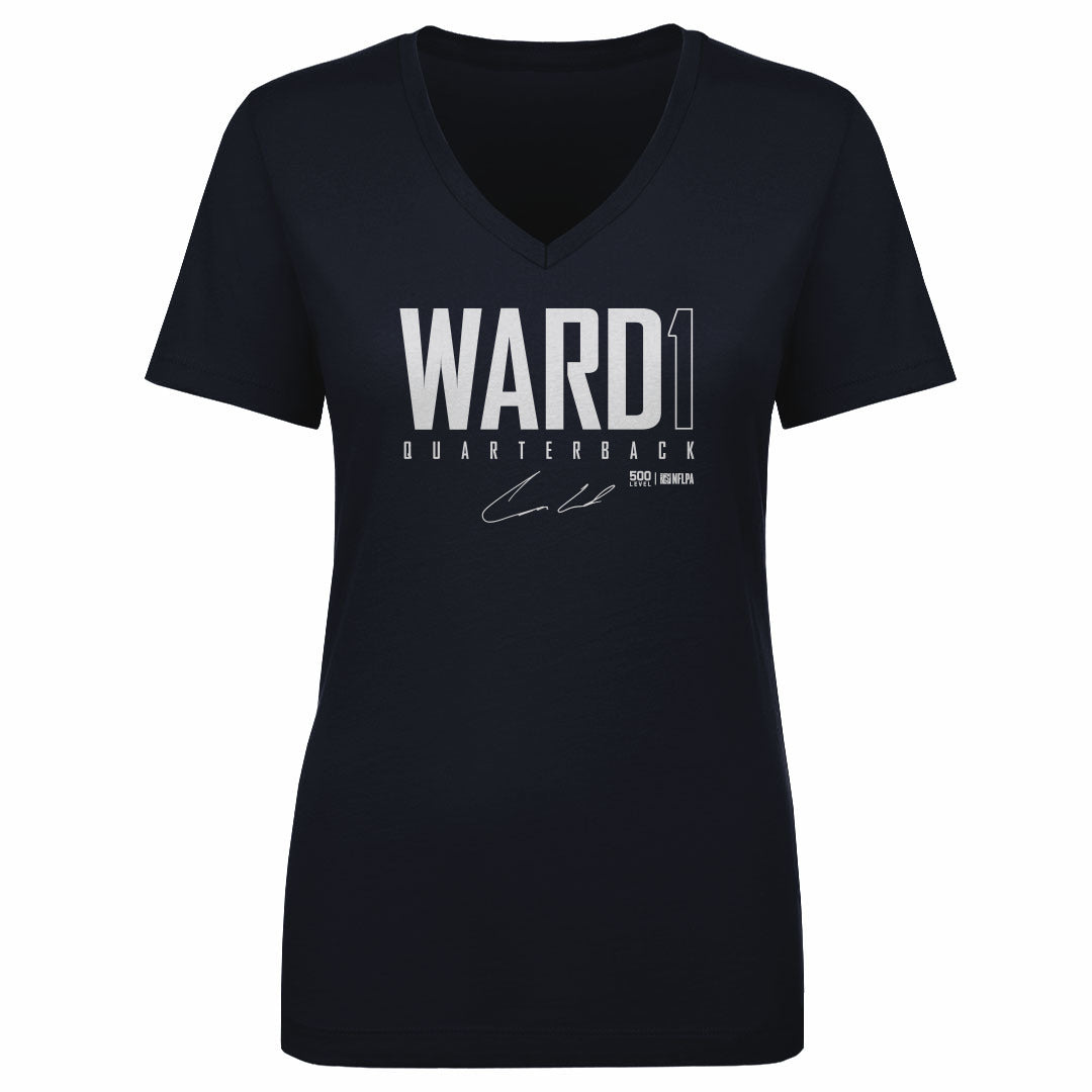 Cam Ward Women's V-Neck T-Shirt | 500 LEVEL