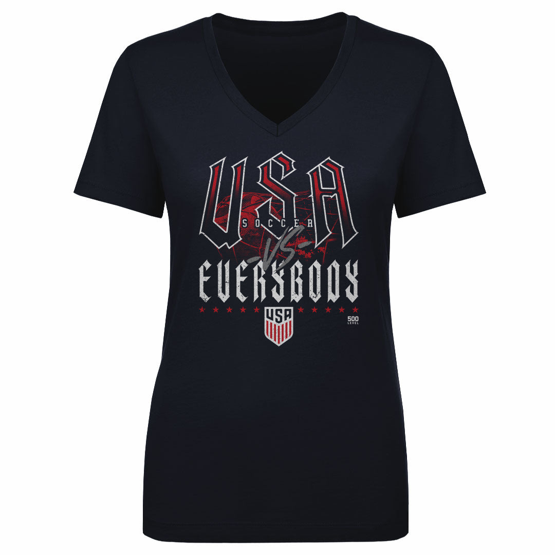 U.S. Soccer Women's V-Neck T-Shirt | 500 LEVEL