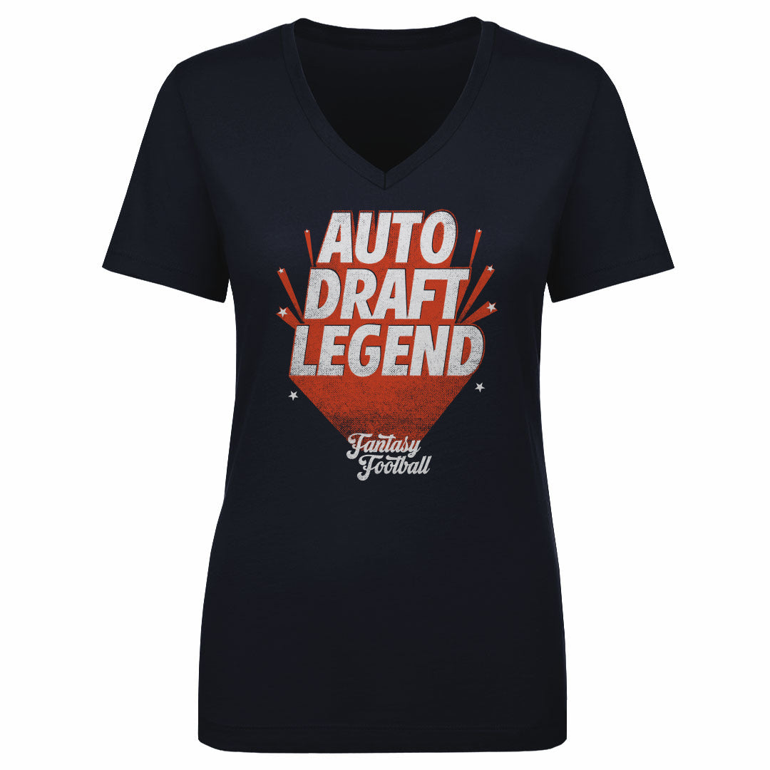 Fantasy Football Women's V-Neck T-Shirt | 500 LEVEL