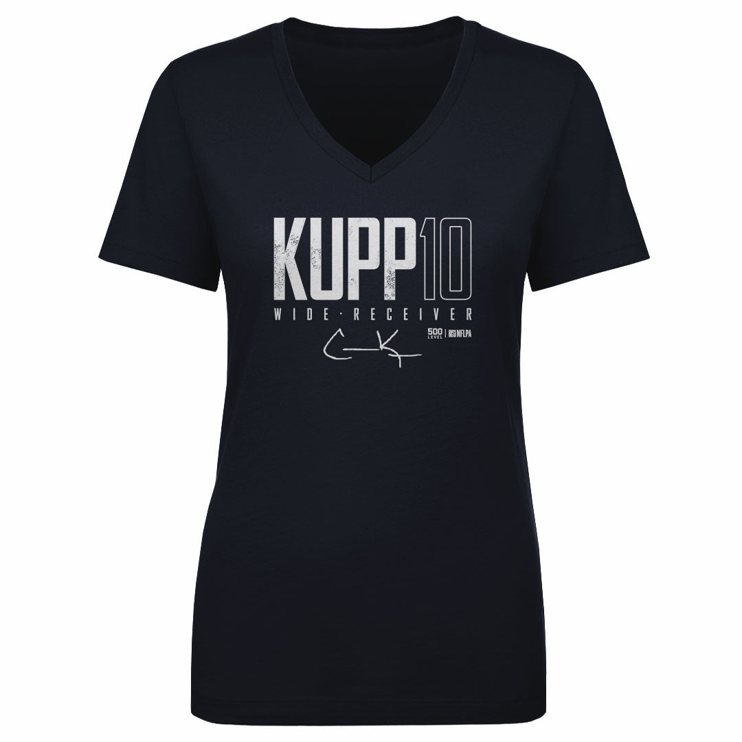 Cooper Kupp Women's V-Neck T-Shirt | 500 LEVEL