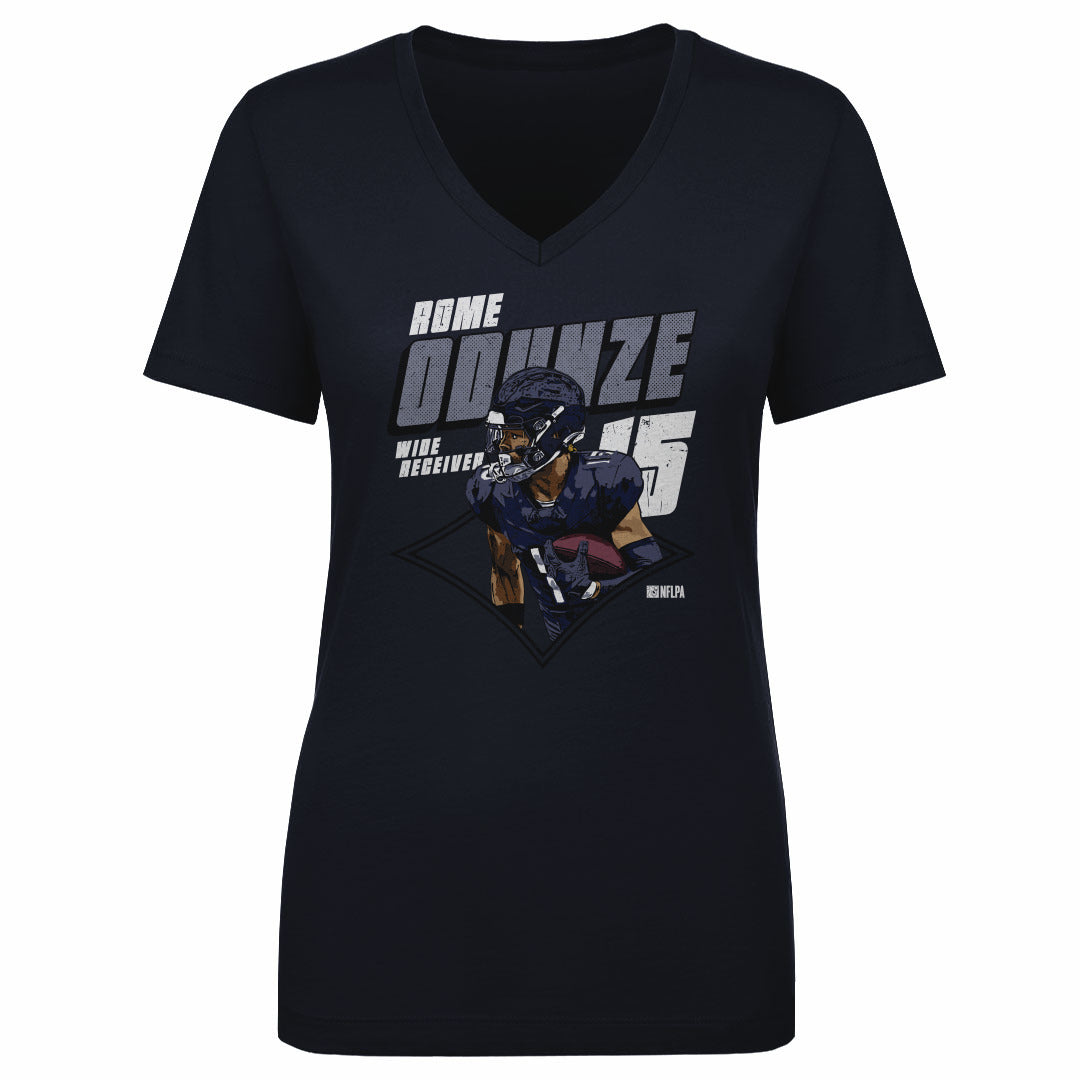 Rome Odunze Women's V-Neck T-Shirt | 500 LEVEL