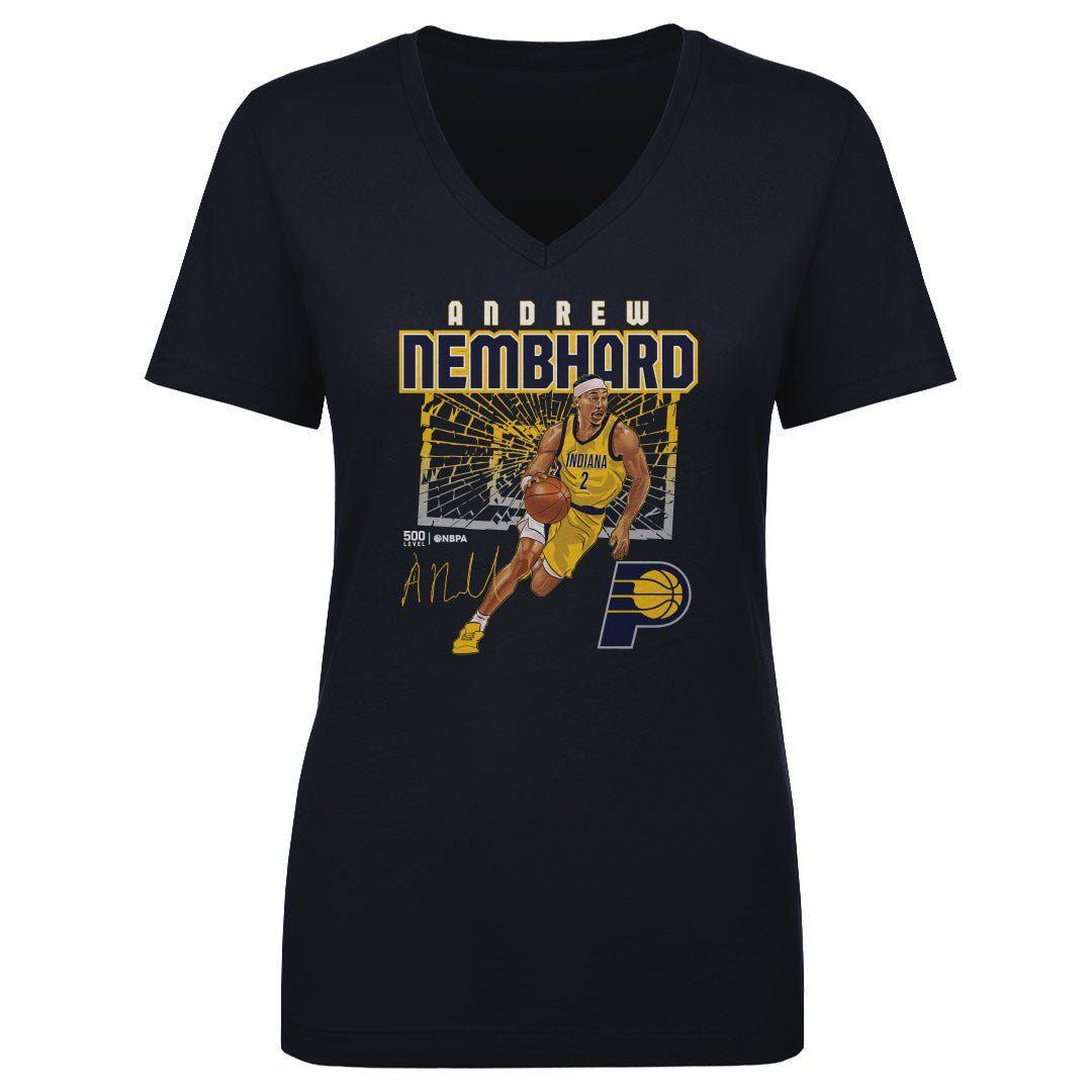 Andrew Nembhard Women's V-Neck T-Shirt | 500 LEVEL