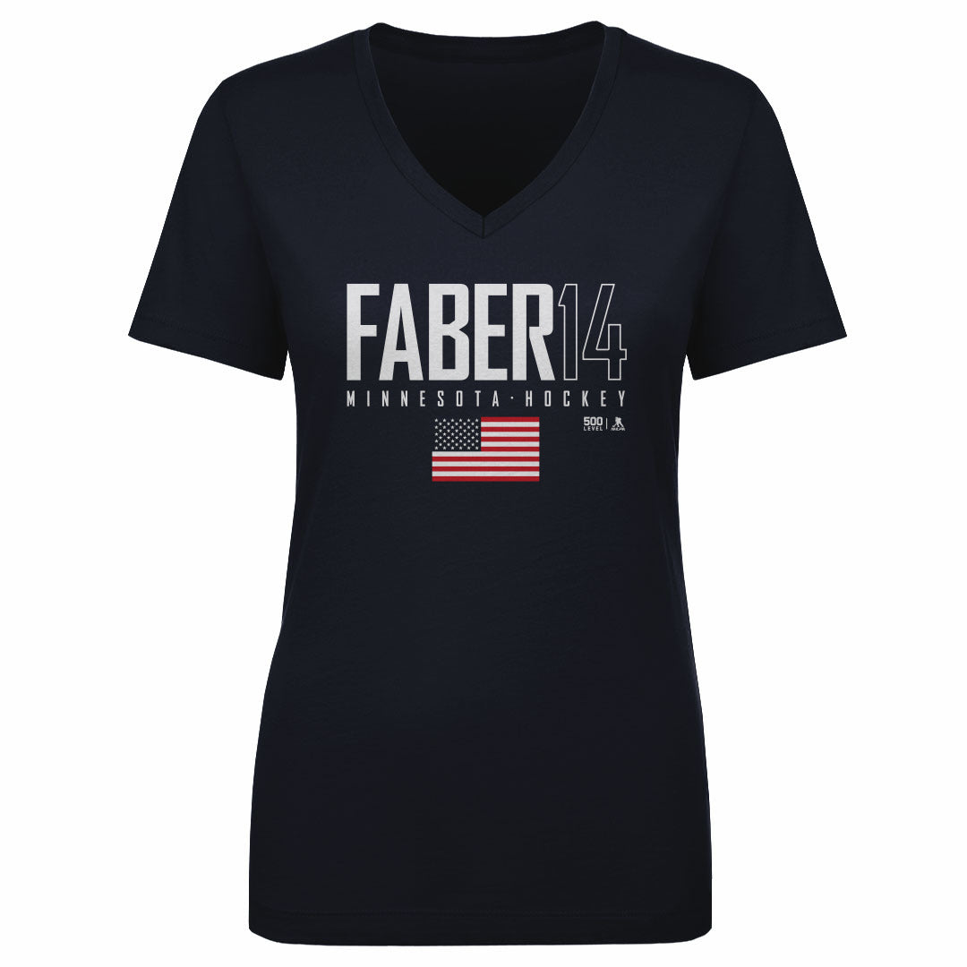 Brock Faber Women's V-Neck T-Shirt | 500 LEVEL