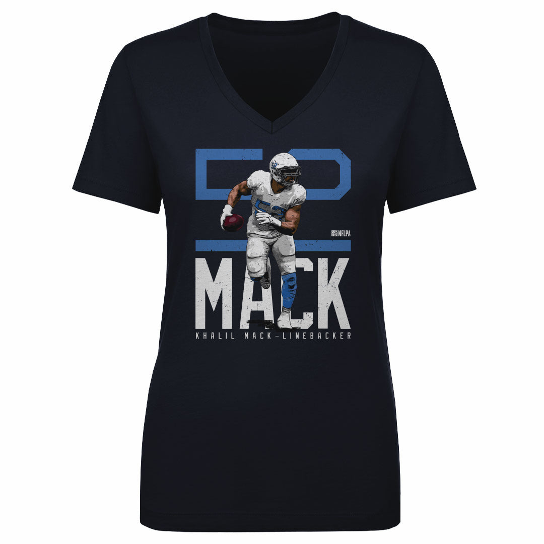 Khalil Mack Women's V-Neck T-Shirt | 500 LEVEL
