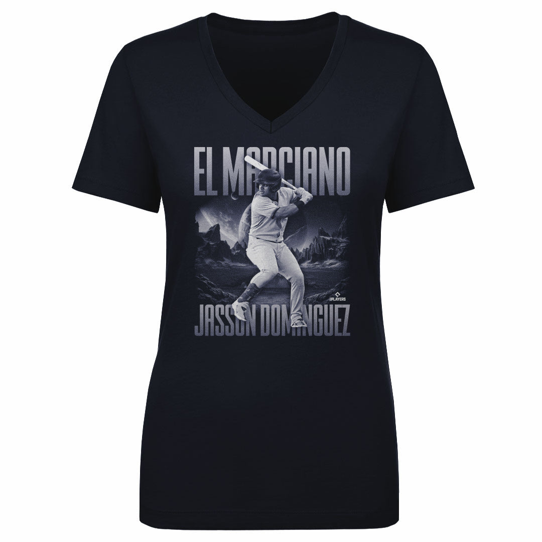 Jasson Dominguez Women's V-Neck T-Shirt | 500 LEVEL