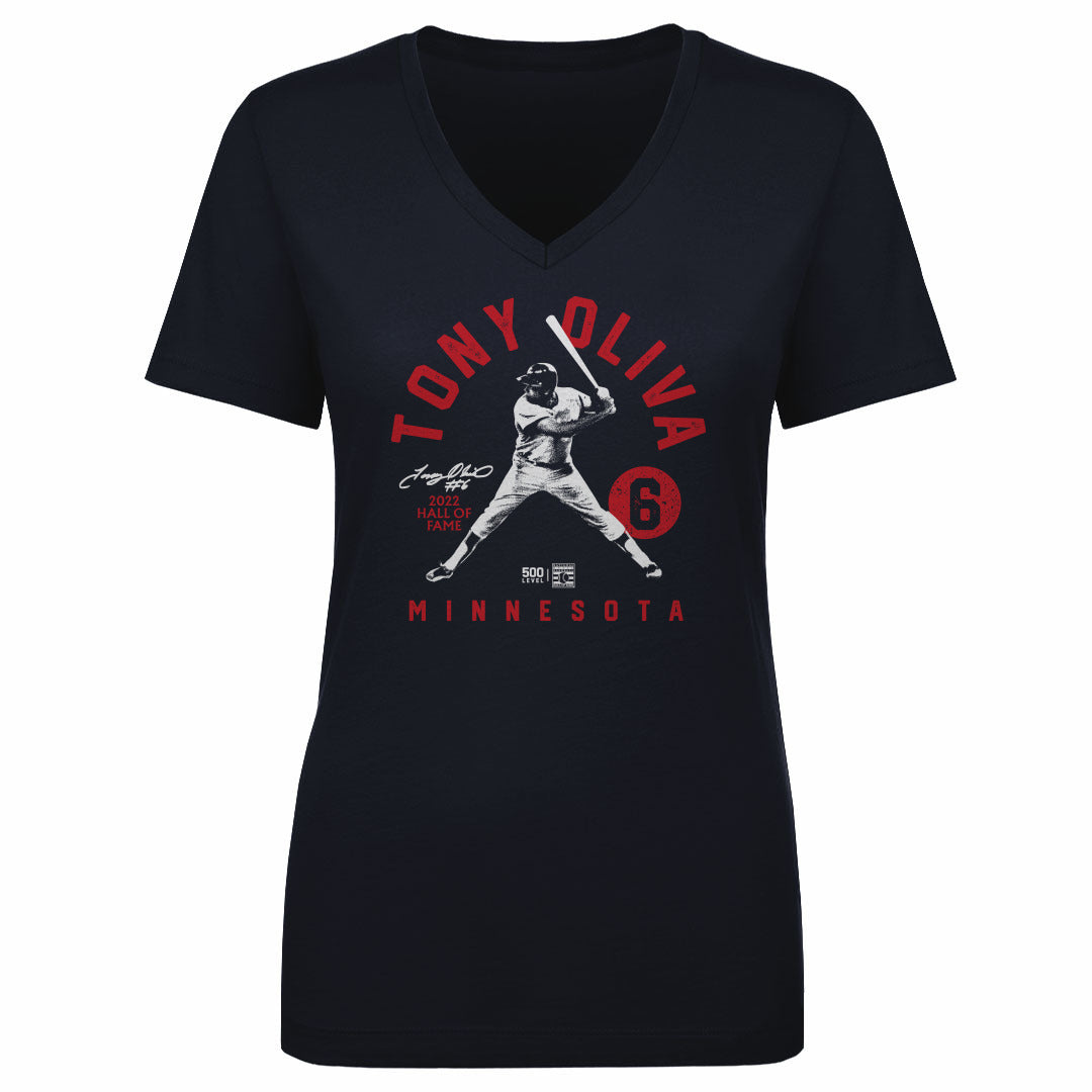 Tony Oliva Women's V-Neck T-Shirt | 500 LEVEL