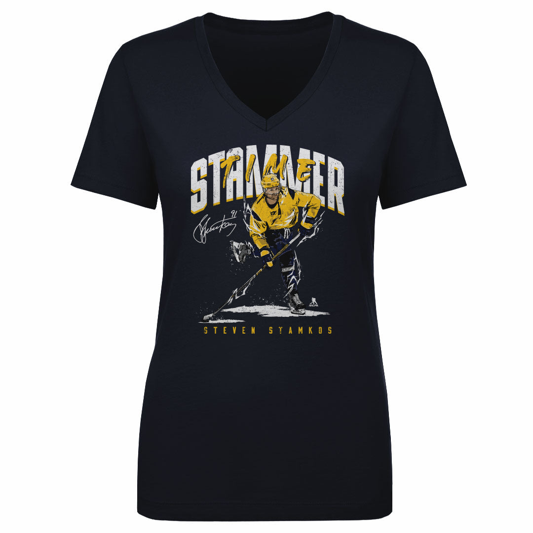 Steven Stamkos Women's V-Neck T-Shirt | 500 LEVEL