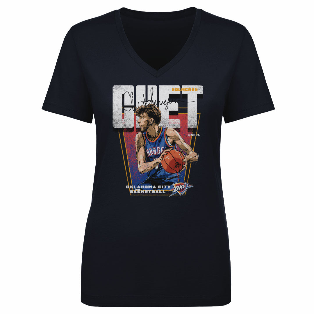 Chet Holmgren Women's V-Neck T-Shirt | 500 LEVEL